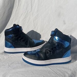 Jordan 1 High Nova XX Black Game Royal Blue Size 7